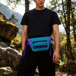 Waterproof Water Sports Rafting Boating Mesh Waist Floating Dry Bag for Kayaking Swimming Beach Kayak Travel Bag Camping Pack