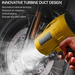 Cordless High Power Turbo Jet Fan 700W/300W Electric Wireless Air Blower Violent Car Pet Dryer for Makita/Milwauk