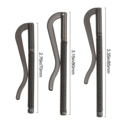 1Pc Portable Money Clip Metal Cash Holder Spring Clamp Bar Wallet Replace Parts Simple Bifold Durable Wallet Accessory 4Colors
