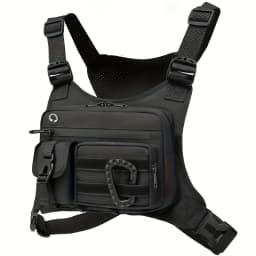 Chest Bags Outdoor Chest Bag For Men and Women, Tactical Vest For Running, Cycling, EDC Chest Pack Rig For Sports and Workouts