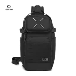 Men's Outdoor Leisure Cycling Crossbody Bag High-Quality Shoulder Bag Travel Waterproof Sports Fitness Chestbag