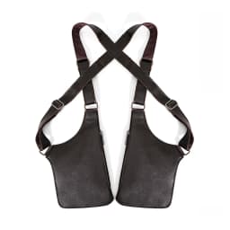Genuine Leather Men Vest Bag Waist Packs High Quality Cowhide Leather Men Shoulder Bag Backpack Soft Leather Tactical Men Bag