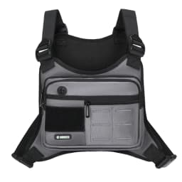 Unisex Sports Vest Backpacks Outdoor Cycling Bag Men Hiking Marathon Chest Rig Bag Storage Pocket Lightweight Running Chest Bags