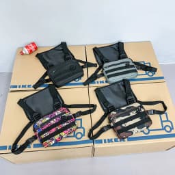 Lightweight Running Vest Backpacks Outdoor Cycling Bag Men Hiking Marathon Chest Rig Bag Storage Pocket Unisex Sports Chest Pack