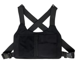 Men Sports Chest Pack Outdoor Cycling Bag Unisex Hiking Marathon Chest Rig Bag Storage Pocket Lightweight Running Vest Backpacks