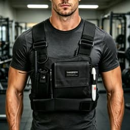 Outdoor Sports Chest Bags Men Chest Rig Bag Hip-hop Streetwear 2026 Unisex Vest Pocket for Running Riding Camping Vest Backpacks