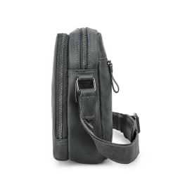 CONTACT'S Vintage Men's Messenger Bag Crazy Horse Genuine Leather Shoulder Bags Brand Design Male Bag High Quality Travel Bolsos