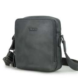 CONTACT'S Vintage Men's Messenger Bag Crazy Horse Genuine Leather Shoulder Bags Brand Design Male Bag High Quality Travel Bolsos