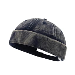 Vintage Washed Cotton Beanies Fashion Loop Beanie Bonnet Men's Women's Spring Summer Casual Hats New Design