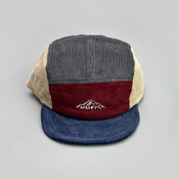 Japanese Embroidery Color Block Baseball Hats New Unisex Corduroy Breathable Retro Sunshade Versatile Street Fashion Peaked Caps