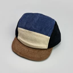 Japanese Embroidery Color Block Baseball Hats New Unisex Corduroy Breathable Retro Sunshade Versatile Street Fashion Peaked Caps
