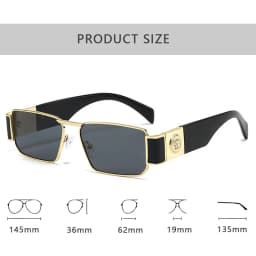 New Fashion Brand Luxury Designer Sunglasses Men Women 2026 Leopard Vintage Elegant Shades Glasses Trendy Travel Top Sunglasses