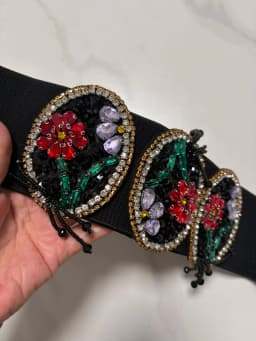 Women's Runway Fashion Blingbling Rhinestone Beaded Cummerbunds Female Dress Corsets Waistband Belts Decoration Wide Belt R2419