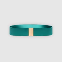 XClocKNYoung Belt Silk Skating Sports Fitness Plastic Waist satin glossy Belt Decoration Buckle Waist Glossy Decorative Belt