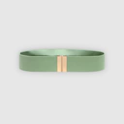 XClocKNYoung Belt Silk Skating Sports Fitness Plastic Waist satin glossy Belt Decoration Buckle Waist Glossy Decorative Belt