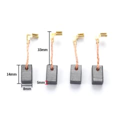 4/8PCS Carbon Brushes For Makita GA 5030 CB-459 Angle Grinder Carbon Brushes