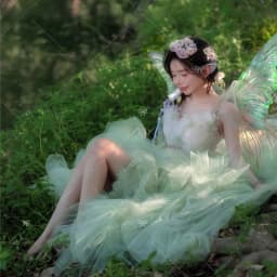 New Arrival Fairy Tale Forest Theme Photography Costume for Girls Artistic Portrait Travel Photography Ethnic Style Women's F...