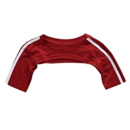 Red Jazz Dance Performance Outfit Children's Street Dance Show Costume Girls Trendy Fashion Set Kids Pants Suit Cotton Blend