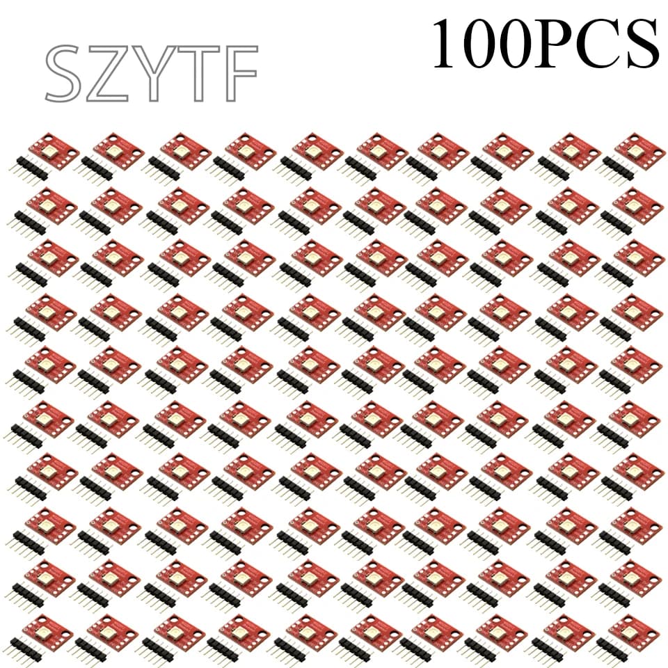 1-100PCS WS2812B 5050 RGB LED Breakout Module Addressable Full Color Single Pixel Board DC 5V for Arduino ESP32 Raspberry Pi DIY