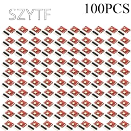 1-100PCS WS2812B 5050 RGB LED Breakout Module Addressable Full Color Single Pixel Board DC 5V for Arduino ESP32 Raspberry Pi DIY