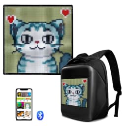 64x64 Pixels Full Color Vest Backpack Billboard P3.75 Indoor Led Display Module Matrix HD Led Panel 25*25cm RGB LED Panel Screen