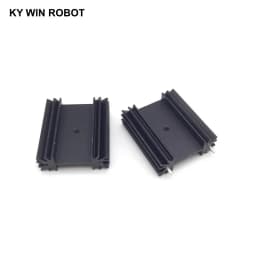 2pcs/lot TO-247 Heat Sink/Heat Sink for Audio 38*34*12MM Cooling Block Radiator/ Transistor Heat Sink Block IC Electronic Compon