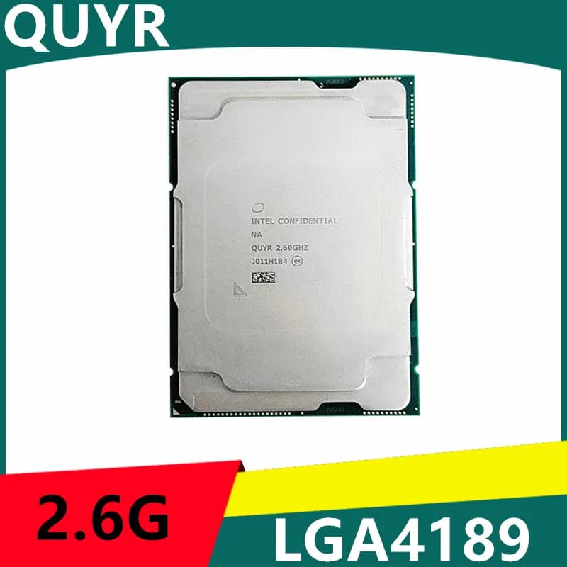 Xeon Gold 6342 ES QUYR 2.6GHz 24MB 24-Core 48-Thread 135W LGA4189 CPU QUYR