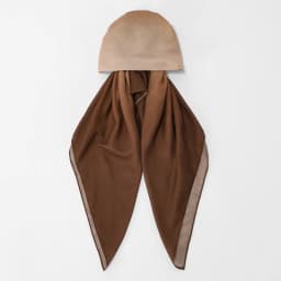 Premium Gradient Printed Viscose Instant Hijab Caps For Women Fashion Design Long Soft Elasticity Turban Islam Eid Hijab Caps