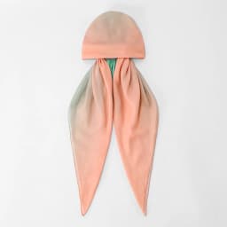 Premium Gradient Printed Viscose Instant Hijab Caps For Women Fashion Design Long Soft Elasticity Turban Islam Eid Hijab Caps