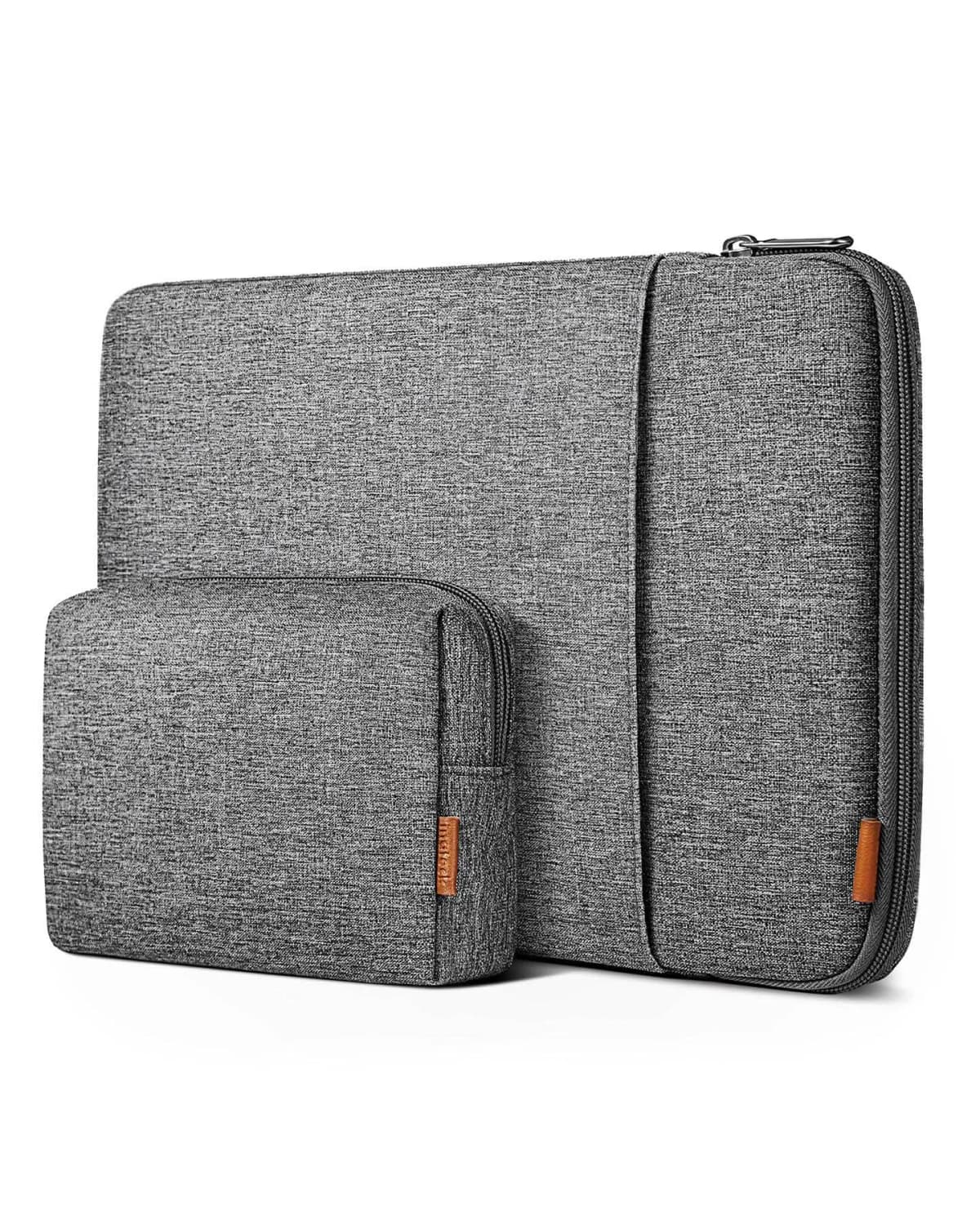 Inateck 360 ° all-round protection laptop bag case Compatible with 13 inch MacBook Air M5/M4/M3/M2/M1 2026-2018 A3449 A3240 A3113 A2681 A2337 13 inch MacBook Pro M2/M1 2022-2016, macBook Neo 2026, LB01006