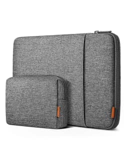 Inateck 360 ° all-round protection laptop bag case Compatible with 13 inch MacBook Air M5/M4/M3/M2/M1 2026-2018 A3449 A3240 A3113 A2681 A2337 13 inch MacBook Pro M2/M1 2022-2016, macBook Neo 2026, LB01006