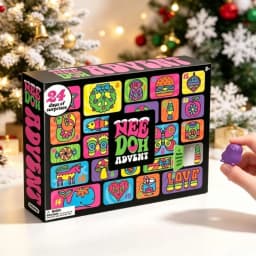 2026 Hot NeeDoh Advent Calendar Gift for Children 24 Day 3D PVC Dolls Countdown Christmas 2026 New Year Surprise Gifts