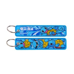 Pokemon Anime Embroidery Keychain Key Fob Jet Tag for Cars Motorcycles Backpack Key Ring Pendant Jewelry Anime Fan Accessories