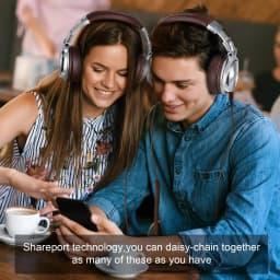 Oneodio Wired HiFi Headphones Professional Studio DJ Headphones With Mic Over Ear Hi-Res Headset Monitoring For AMP Guitar Phone