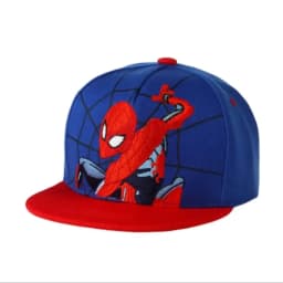 ^^Anime Cartoon Spiderman Hats for Kids Toddler Baby Baseball Cap Spring Summer Children's Snapback Hip Hop Adjustable Caps