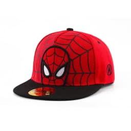 ^^Anime Cartoon Spiderman Hats for Kids Toddler Baby Baseball Cap Spring Summer Children's Snapback Hip Hop Adjustable Caps