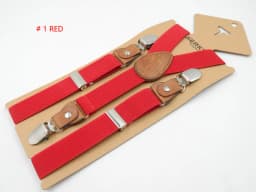 Kid's Suspenders Fashion Baby Braces Strong 3Clips Boy Suspenders Trousers Suspensorio Elastic Strap size 2.5*65cm