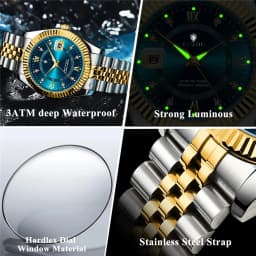 Fashion Quartz Wristwatches Luxury Brand Diamond Watch For Man Gifts High Quality Digital Dial Mens Automatic Watches Men Clock