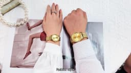 OLEVS 3629 Couple Watches Original Fashion Quartz Watches Waterproof Luminous Diamond Bezel Calendar Watches For Couple Gifts