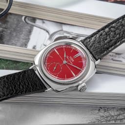 THORN T017 Quartz Watch Sapphire Glass 100M Waterproof Small Seconds Genuine Leather Strap Men Women Couples Wristwatch
