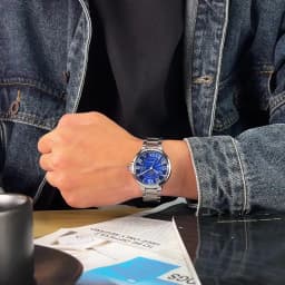 OPK 6039 Couple Watch Deep Waterproof Calendar Ladies Hand Clock