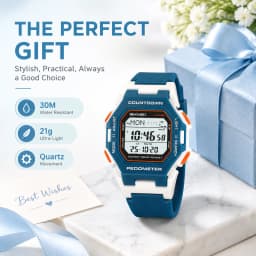 SKMEI 2596 Sports Digital Watches Men Women Electronic Wristwatch 50M Waterproof Clock LED For Sports Lovers Outdoor Casual Wear