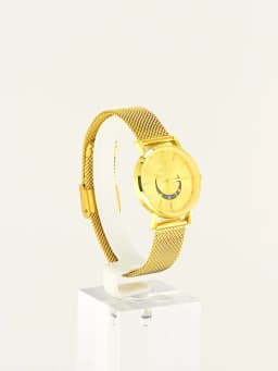 YaLaLuSi Stylish Men's and Women's Minimalist Casual Watches with Calendar and Smiley Face Design—Couple's Watches Reloj