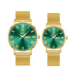 Stylish, Retro, and Minimalist Calendar Watches for Men and Women: Business, Commuting, and Couples' Watches—Perfect Gifts Reloj