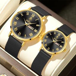 Stylish, Retro, and Minimalist Calendar Watches for Men and Women: Business, Commuting, and Couples' Watches—Perfect Gifts Reloj