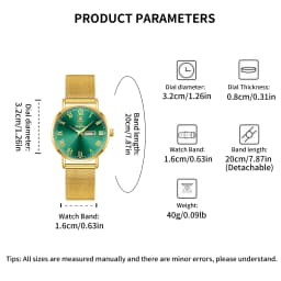 Stylish, Retro, and Minimalist Calendar Watches for Men and Women: Business, Commuting, and Couples' Watches—Perfect Gifts Reloj