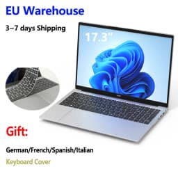 Blossom 6500Y New 17.3" Laptop 16GB RAM 512GB SSD Intel N5095 Portable Notebook Lightweight Keyboard Windows 11 Pro