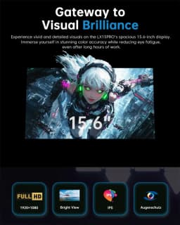 ACEMAGIC LX15PRO Laptop AMD Ryzen 7 7730U 15.6-inch 16GB LPDDR4 RAM 512GB SSD AMD Radeon™ Graphics Windows 11 Pro Notebook