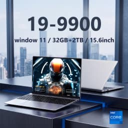 LENO 15.6 ” Laptop Intel I9 9900 Windows 11 Laptops 16GB 32GB RAM 256GB 1TB 2TB SSD Portable Notebook Computer Gaming Office Leisure PC 1920*1080 HD 4K
