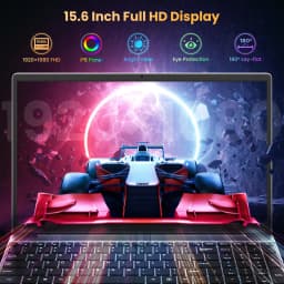 Jumper Laptop 15.6-inch FHD display, 16GB RAM 512GB SSD (Expandable by 512GB via TF card), 6500Y Processor(up to 3.4GHz), Lightweight Notebook for Business and Students, 2 Stereo Speakers/Type-C/USB 3.0/Numeric keypad
